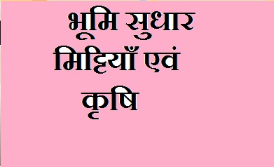 भूमि सुधार